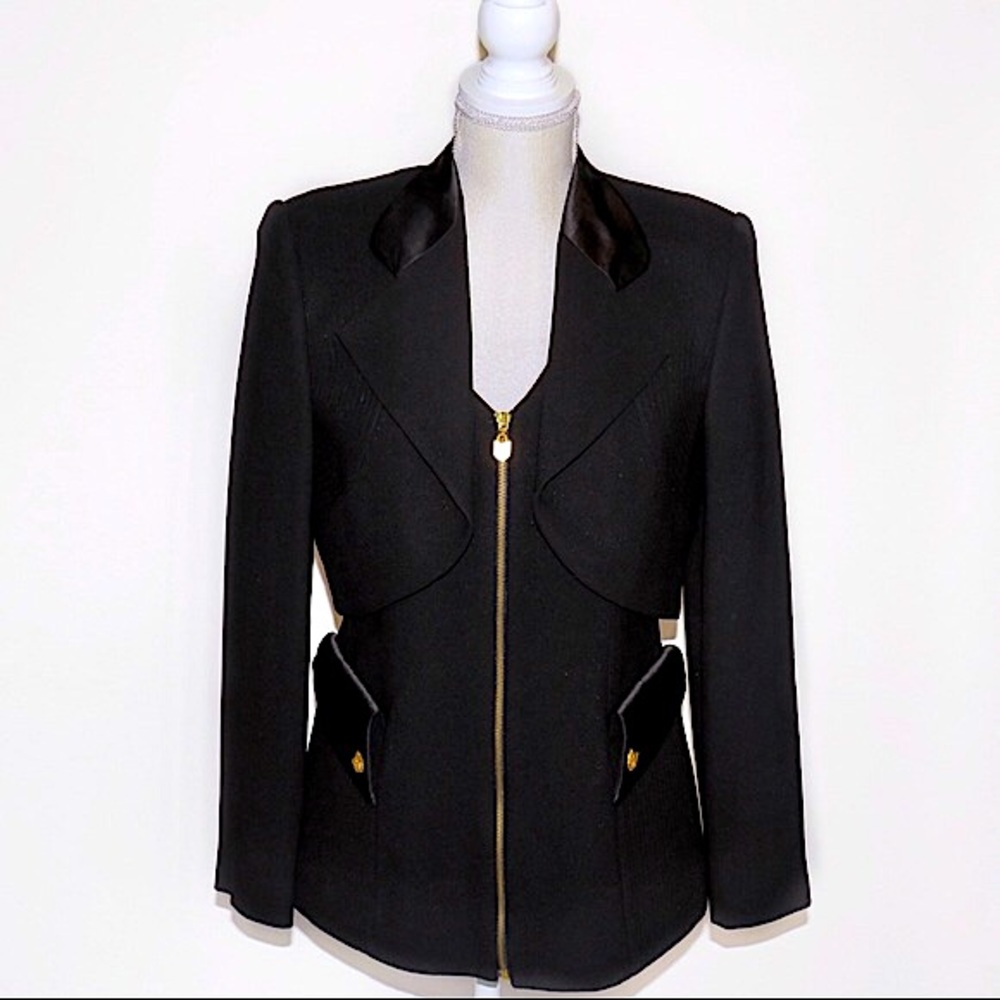 Vintage Alberto Makali Gold Hardware Bolero & Vest 2-Piece Set - Picture 15 of 15